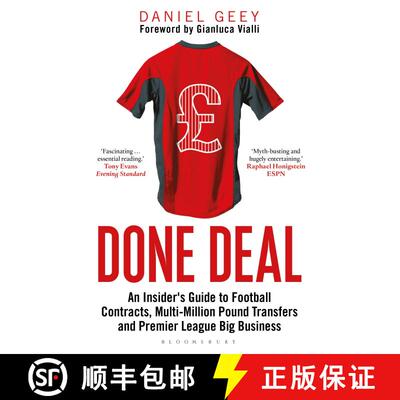 【3-4周达】Done Deal: An Insider's Guide to Football Contracts, Multi-Million Pound Transfers and Pre... [9781472969866]