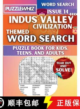 【3-4周达】Indus Valley Civilization - Themed Word Search - Fun & Educational Puzzles for Kids, Teens... [9798330500048]