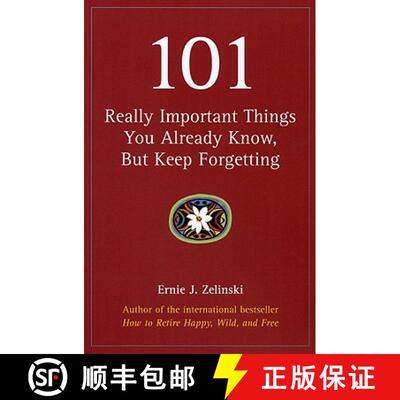 【3-4周达】101 Really Important Things You Already Know, But Keep Forgetting [9780969419488]
