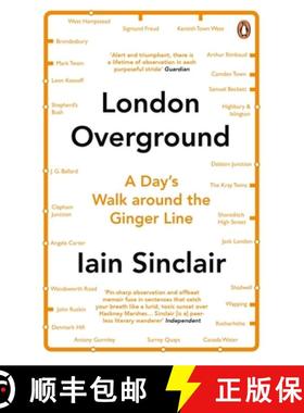 【3-4周达】London Overground : A Day's Walk Around the Ginger Line [9780241971499]