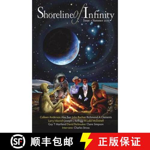 【3-4周达】Shoreline of Infinity: Magazine of Science Fiction 1 [9780993441301]