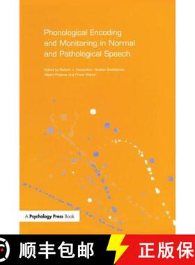 【3-4周达】Phonological Encoding and Monitoring in Normal and Pathological Speech [9781138877443]