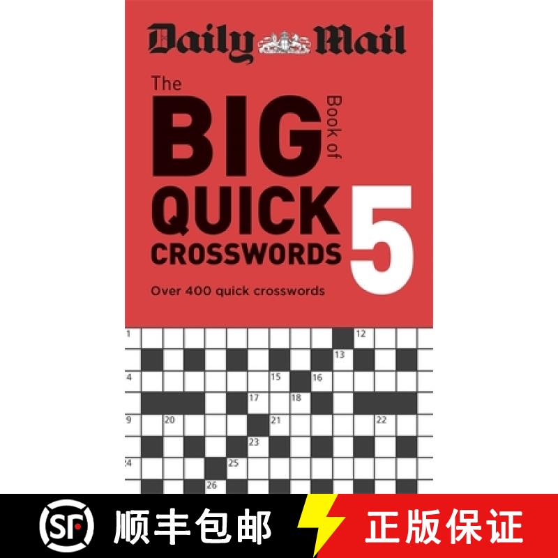 【3-4周达】Daily Mail Big Book of Quick Crosswords Volume 5 [9781788403955]