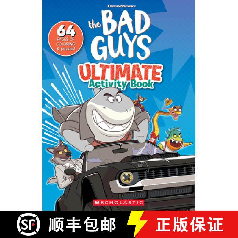 预订 The Bad Guys Movie Ultimate Activity Book [9781339045726]