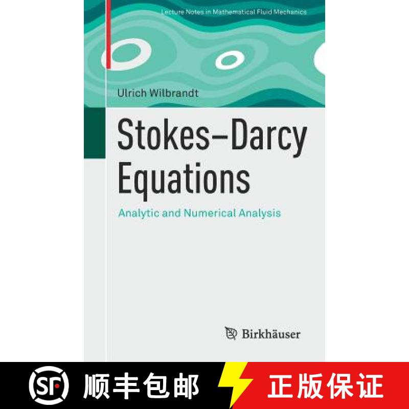 【3-4周达】Stokes-Darcy Equations : Analytic and Numerical Analysis [9783030029036]