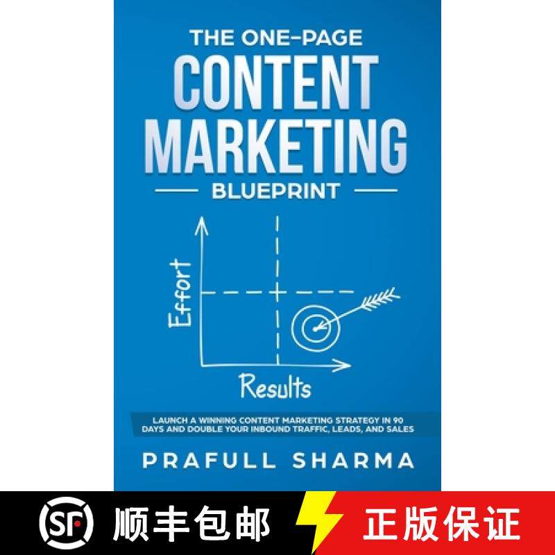 【3-4周达】One-Page Content Marketing Blueprint: Step by Step Guide to Launch a Winning Content Marke... [9789354069239]