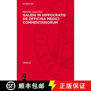 Officina 预订 Commentariorum Exstat Co... Quoad Hippocratis Arabicam Versionem 9783112741023 Medici Galeni
