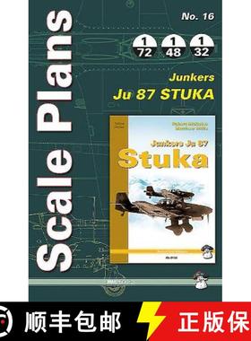 【3-4周达】Scale Plans No. 16: Junkers Ju 87 Stuka [9788363678708]