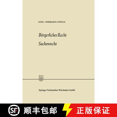 【3-4周达】Bürgerliches Recht Sachenrecht [9783663187646]