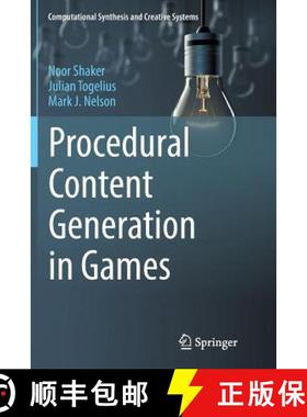 【3-4周达】Procedural Content Generation in Games [9783319826431]