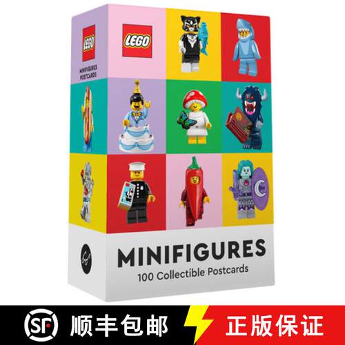 预订 Lego Minifigures: 100 Collectible Postcards [9781797240466]