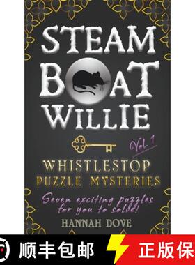 预订 Steamboat Willie Whistlestop Puzzle Mysteries, Vol. 1 [9781960936400]