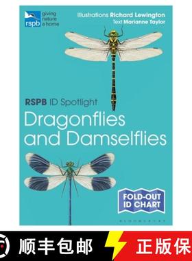 【3-4周达】RSPB ID Spotlight - Dragonflies and Damselflies [9781472974280]