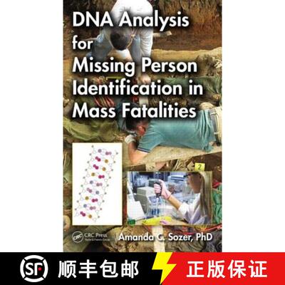 【3-4周达】精装 DNA Analysis for Missing Person Identification in Mass Fatalities [9781466513846]