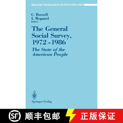 【3-4周达】The General Social Survey, 1972-1986 : The State of the American People [9780387967462]
