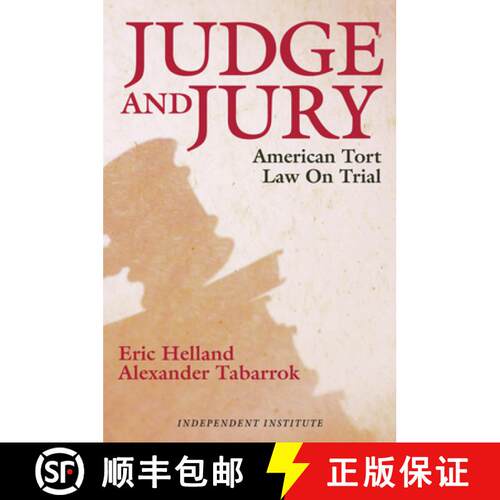 【3-4周达】Judge and Jury: American Tort Law on Trial [9780945999997]
