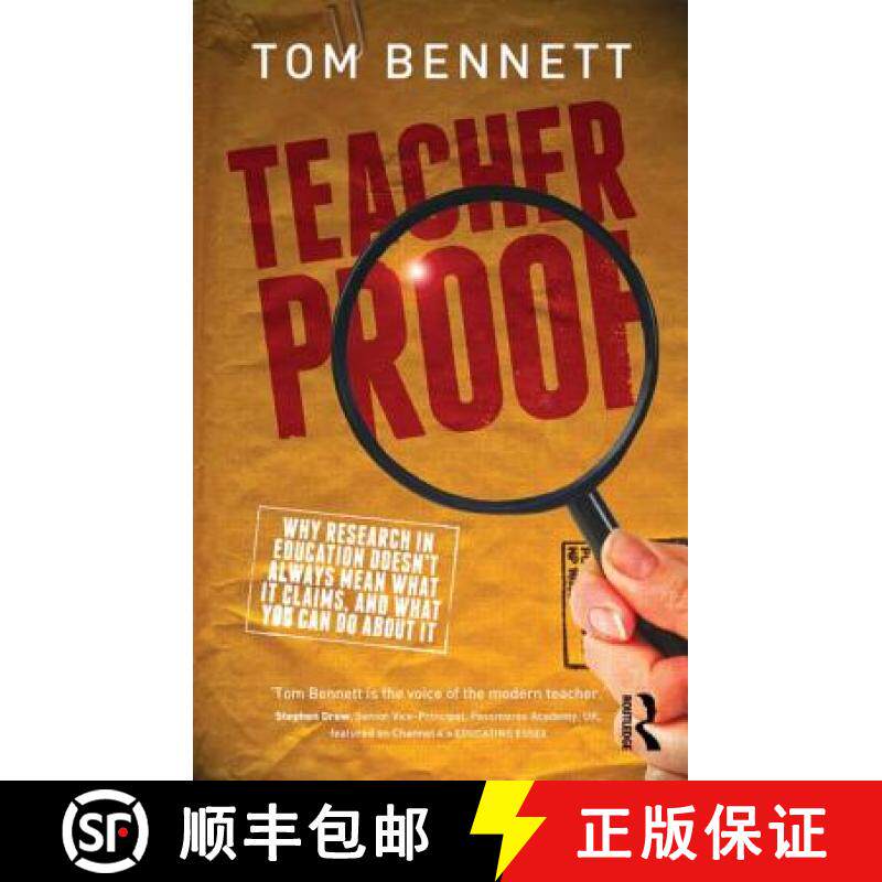 【3-4周达】Teacher Proof: Why Research in Education Doesn't Always Mean What It Claims, and What You ... [9780415631266]