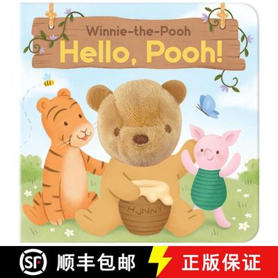 【3-4周达】Winnie-The-Pooh Hello, Pooh Puppet Book [9798890191946]