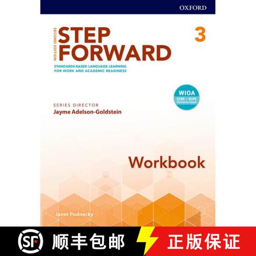 【3-4周达】Step Forward 2e Level 3 Workbook: Standards-Based Language Learning for Work and Academic ... [9780194493376]