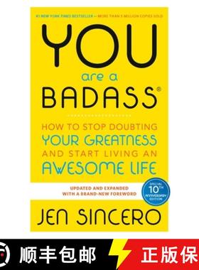 【3-4周达】You Are a Badass(r): How to Stop Doubting Your Greatness and Start Living an Awesome Life [9780762447695]