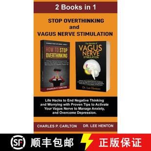 Hacks Books T... End Negative 9781952597176 Vagus 4周达 Life Stop Nerve Overthinking Stimulation and