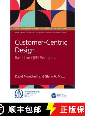 【3-4周达】Customer-Centric Design: Based on QFD Principles [9781032898407]