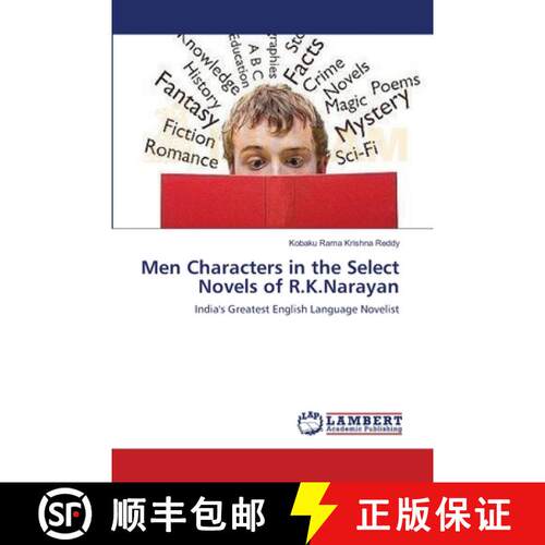 预订 Men Characters in the Select Novels of R.K.Narayan [9783659159084]