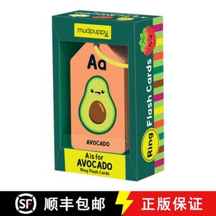 【3-4周达】is for Avocado Ring Flash Cards [9780735375185]