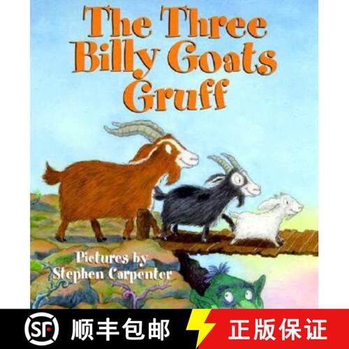 【3-4周达】精装 The Three Billy Goats Gruff [9780694010332]