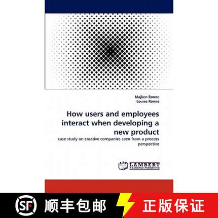 预订 How users and employees interact when developing a new product [9783844308907]
