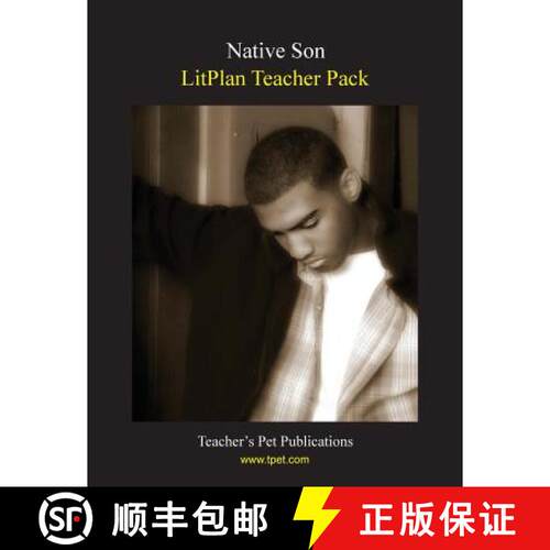 【3-4周达】Litplan Teacher Pack: Native Son [9781602492165]