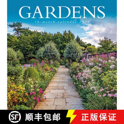 【3-4周达】Gardens Square Mini Sunday Start Calenda [9781529896985]