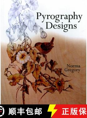 【3-4周达】Pyrography Designs [9781861081162]