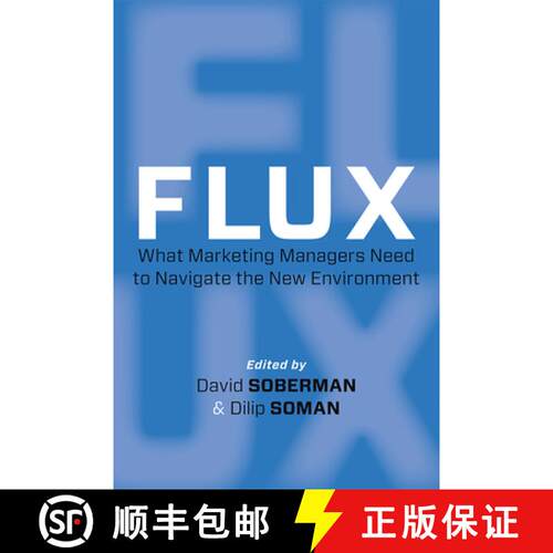 【3-4周达】精装 Flux – What Marketing Managers Need to Navigate the New Environment [9781442644038]
