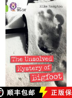 【3-4周达】Collins Big Cat - The Unsolved Mystery of Bigfoot: Band 11/Lime [9780008704315]
