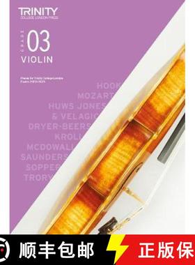 Trinity College London Violin Exam Pieces From 2020: Grade 3 [9780857368249]