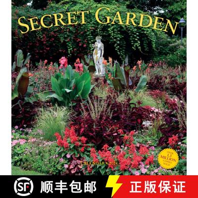 【3-4周达】Secret Garden Wall Calendar 2024 : A Meditative Calendar That Unites the Gardener's Mind, ... [9781523519026]