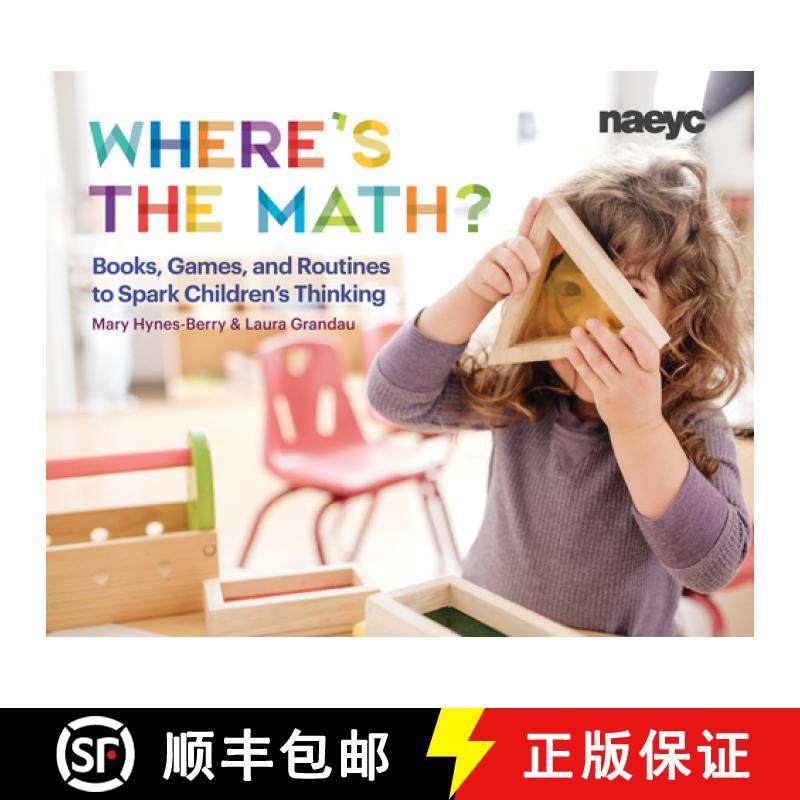 【3-4周达】Where's the Math? : Books, Games, and Routines to Spark Children's Thinking [9781938113512]
