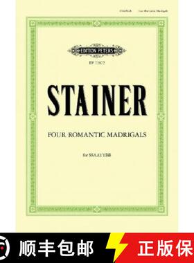 【3-4周达】Four Romantic Madrigals Mixed Voices [9790577012032]