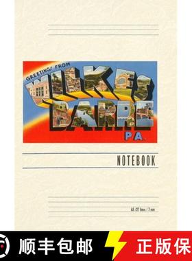 【3-4周达】Vintage Lined Notebook Greetings from Wilkes-Barre, Pennsylvania [9798385443734]