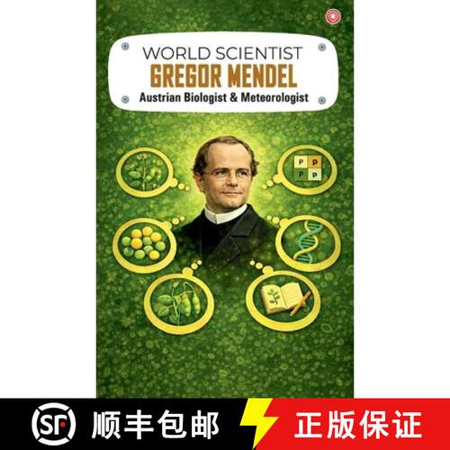 【3-4周达】World Scientist : Gregor Mendel [9789363211926]