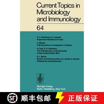 【3-4周达】Current Topics in Microbiology and Immunology: Ergebnisse der Mikrobiologie und Immunität... [9783642658501]