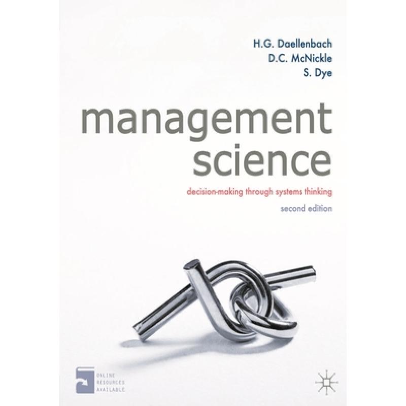 【4周达】Management Science : Decision-making through systems thinking [9780230316478]