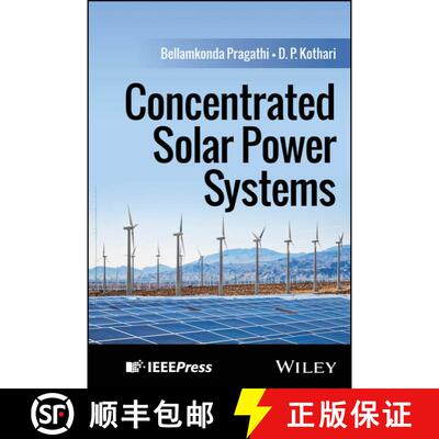 【3-4周达】精装 Concentrated Solar Power Systems [9781394272358]