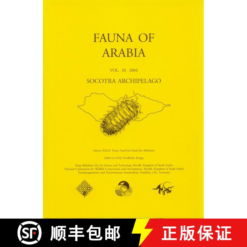 预订 Fauna of Arabia, Volume 20 [9783929907728]
