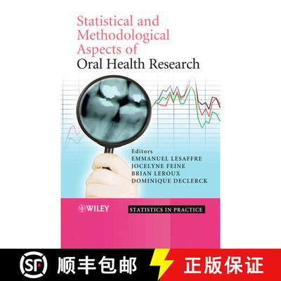 【3-4周达】精装 Statistical And Methodological Aspects Of Oral Health Research [Wiley统计学] [9780470517925]