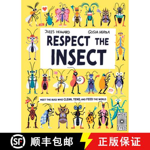 【3-4周达】精装 Respect the Insect [9780711283312]