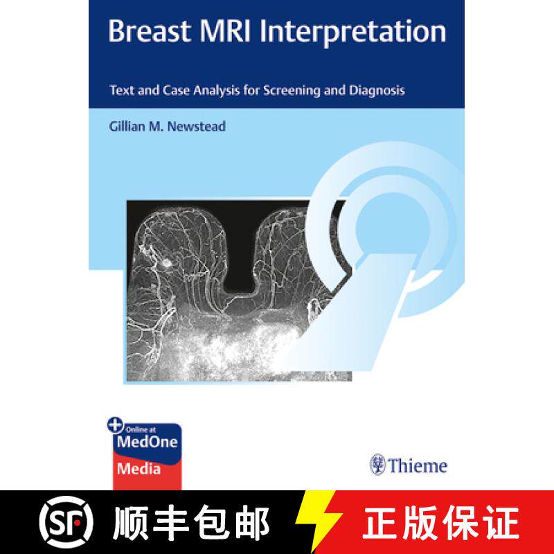 【3-4周达】Breast MRI Interpretation: Text and Online Case Analysis for Screening and Diagnosis [9781626234673]
