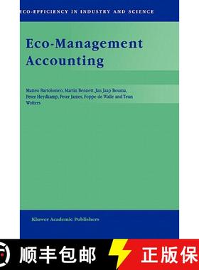 【3-4周达】Eco-Management Accounting: Based upon the ECOMAC research projects sponsored by the EU's E... [9780792355625]