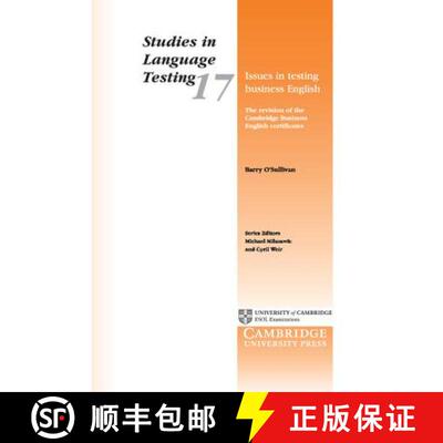 【3-4周达】Issues in Testing Business English: The Revision of the Cambridge Business English Certifi... [9780521013307]